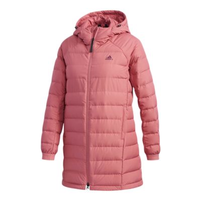 adidas women's climawarm hooded jacket
