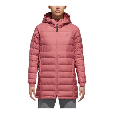 adidas women's climawarm hooded jacket