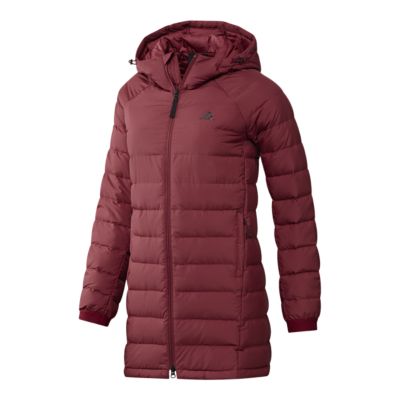 adidas women's climawarm hooded jacket