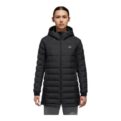 adidas women's climawarm hooded jacket