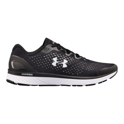 mens black under armour running shoes