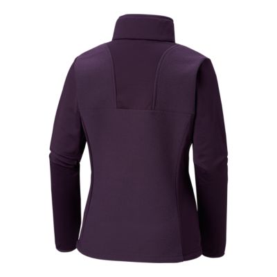 columbia dark plum fleece