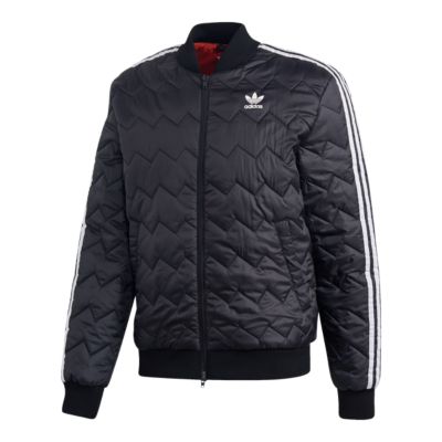 adidas quilted bomber