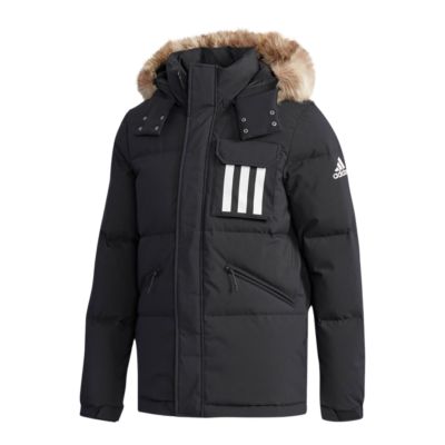 adidas 3 stripes down jacket