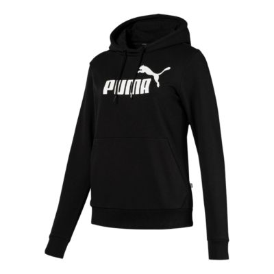 puma check sherpa hoodie