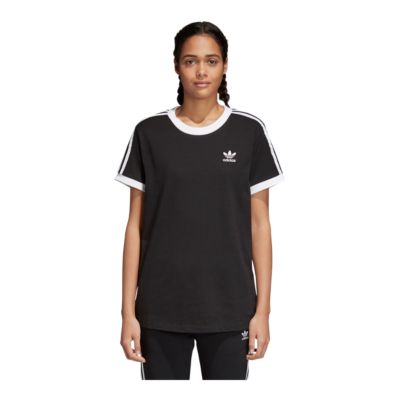 adidas three stripe shirt womens
