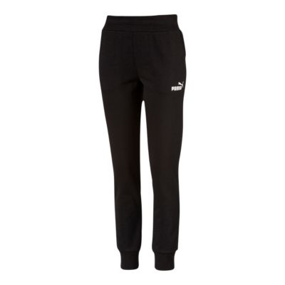 puma essential fleece pants