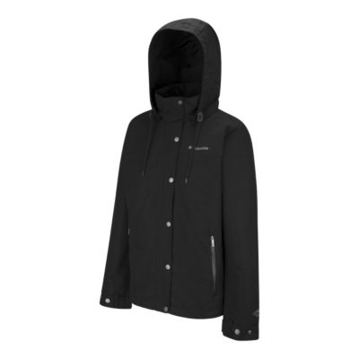 columbia women's preston hollow hooded rain jacket