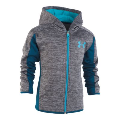 under armour boys full zip fleece hoodie