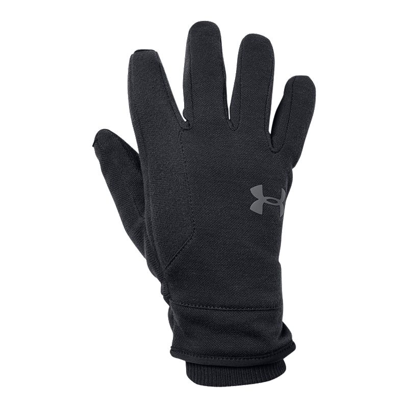 /Pitch Gray Black Youth Large 001 Visita lo Store di Under ArmourUnder Armour Boys' Storm Fleece Gloves 