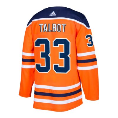 cam talbot oilers jersey