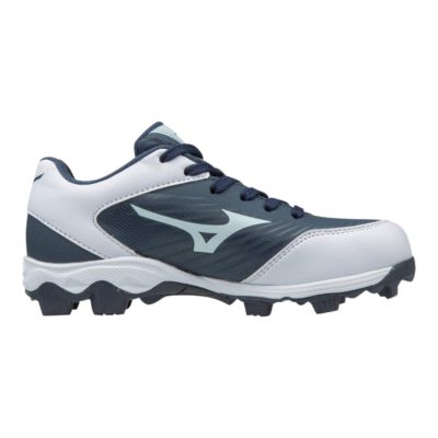 navy mizuno cleats