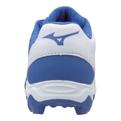 blue mizuno baseball cleats