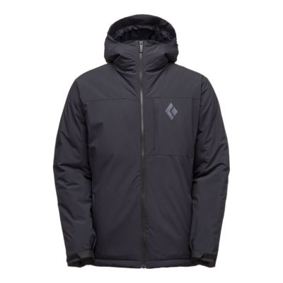 black diamond men's pursuit insulated hooded jacket