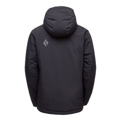 black diamond men's pursuit insulated hooded jacket