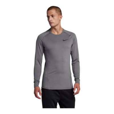 nike therma men's mock neck top