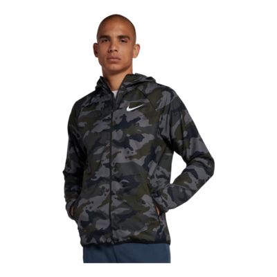 nike camo training jacket