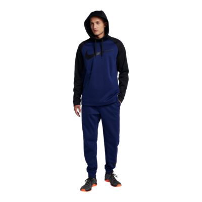 nike men's therma essential swoosh hoodie