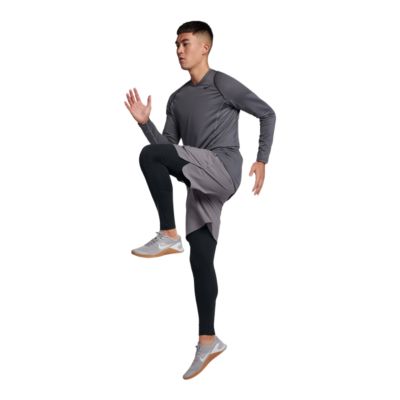 nike pro men's therma compression tights