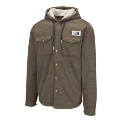 the north face men's sherpa patrol pullover sweatshirt