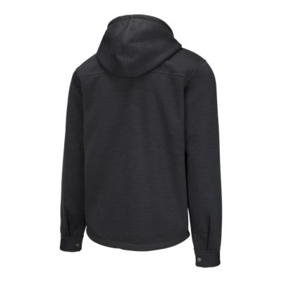 north face sherpa patrol snap up hoodie