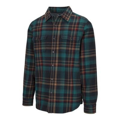 the north face men's arroyo flannel long sleeve shirt
