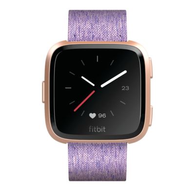 fitbit versa lavender woven band
