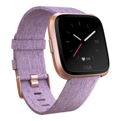 fitbit versa grey woven
