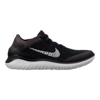 nike free rn flyknit black