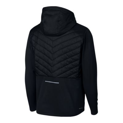 aerolayer hooded running jacket