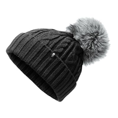 north face beanie with pom