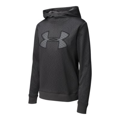 under armour fleece big logo hoodie