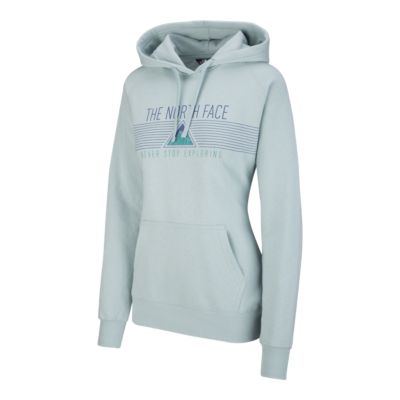 women's edge to edge pullover hoodie