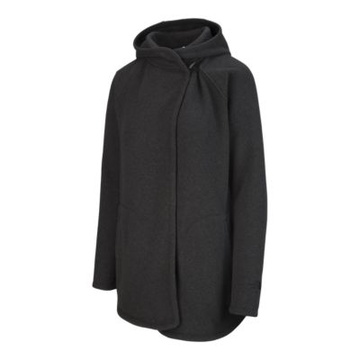 the north face crescent fleece hooded wrap