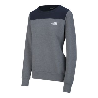 the north face women's half dome fleece crew