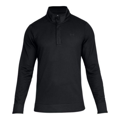 ua storm sweaterfleece snap mock