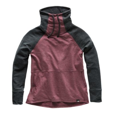 north face funnel neck hoodie