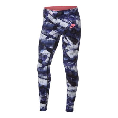 nike allover print leggings