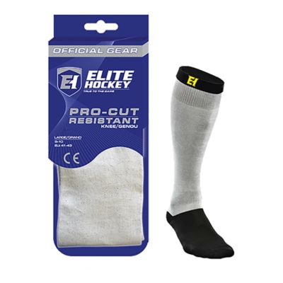 Elite Hockey ProCut Protection Sock Silver/Grey Sport Chek