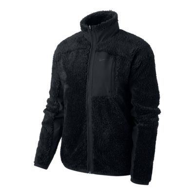 nike training sherpa full zip top