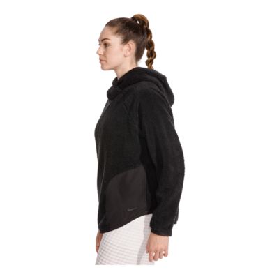 nike training sherpa overhead hoodie