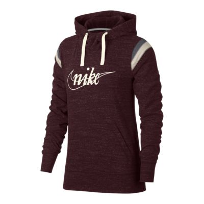 nike gym vintage pullover hoodie