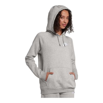 nike rally pullover hoodie in grey