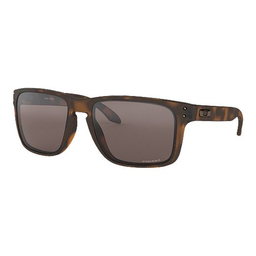 Oakley Holbrook XL Sunglasses - Matte Brown Tortoise with Prizm Black Iridium Lenses