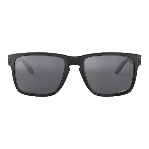 Oakley Holbrook XL Polarized Sunglasses - Matte Black with Prizm Black Iridium  Lenses 