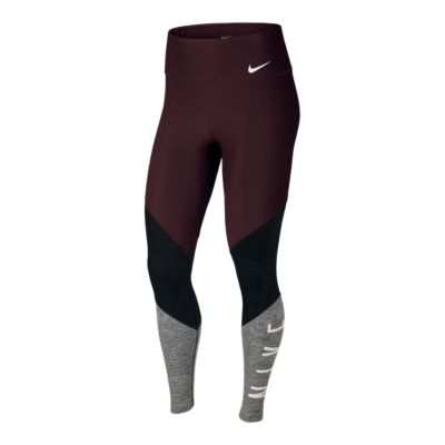 nike women's power mesh training tights