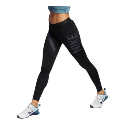 nike pro graphic tights