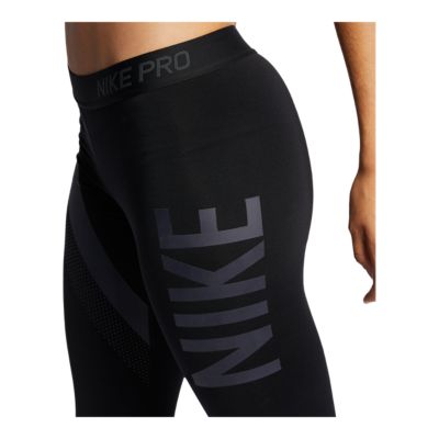 nike pro graphic tights