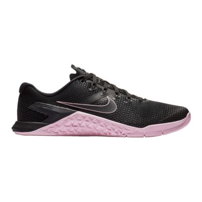 nike metcon 4 black and pink