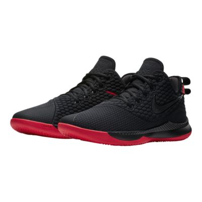 lebron witness 3 black red